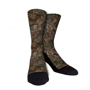 Leaf Camo Custom Crew Socks