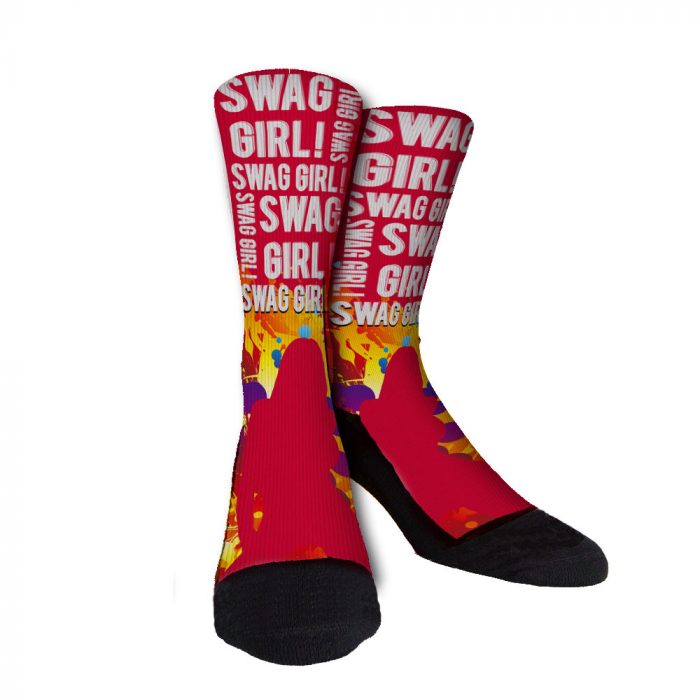 Swag Girl Custom Socks