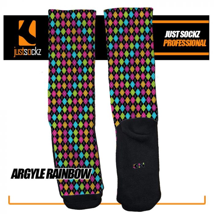 argyle rainbow