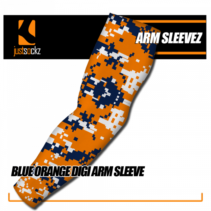 blue orange digi arm sleeve