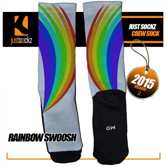rainbow swoosh